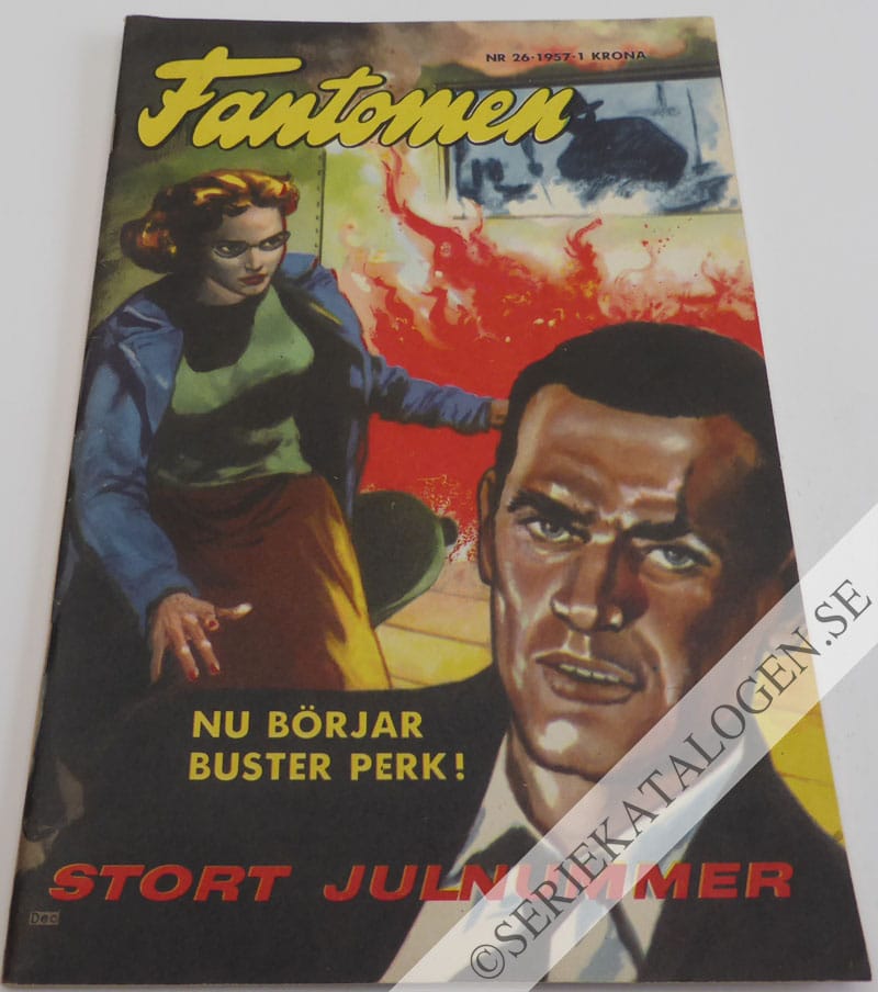 Framsida på Fantomen #26 (1957)