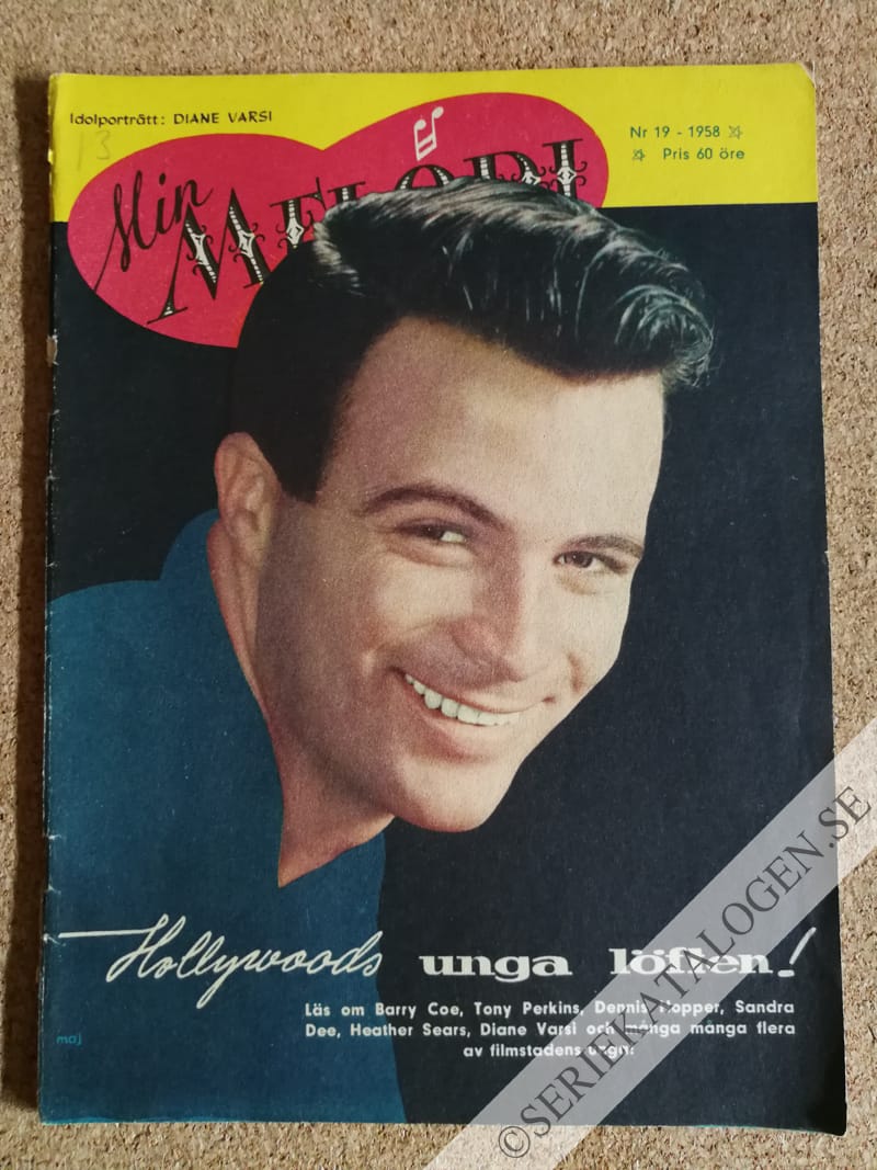 Framsida på Min melodi #19 (1958)