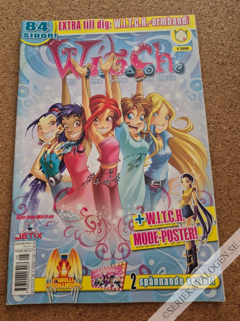 Framsida på W.i.t.c.h. #5 (2008)