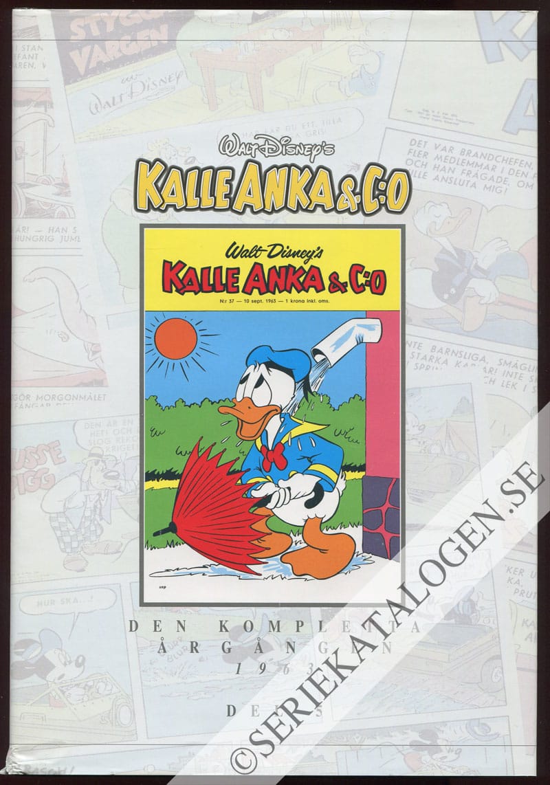 Framsida på Kalle Anka & C:o - den kompletta årgången 1963 del 5 (2008)