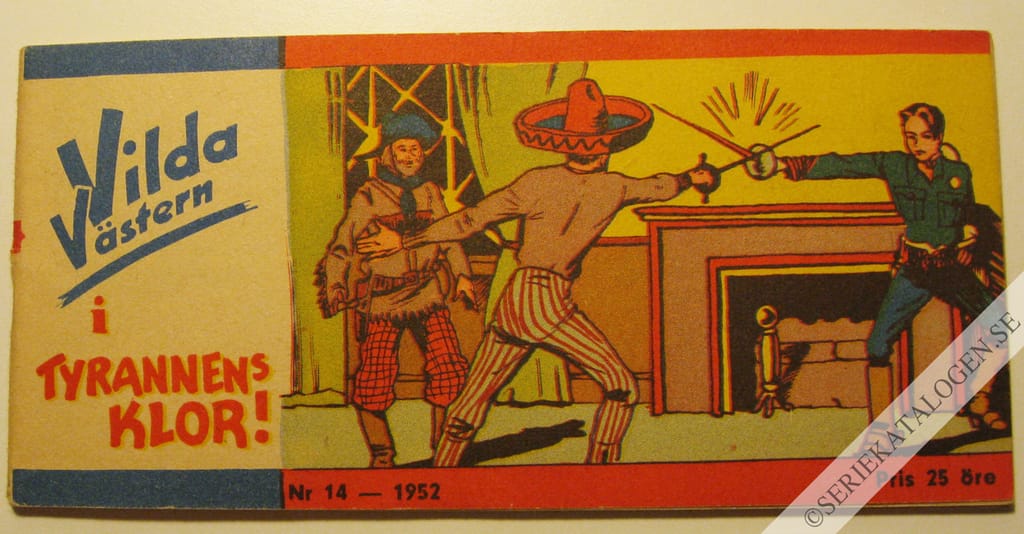 Framsida på Vilda Västern #14 (1952)
