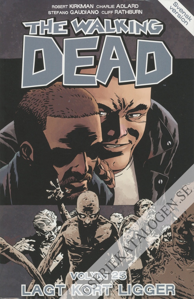 Framsida på The walking dead Lagt kort ligger (2022)