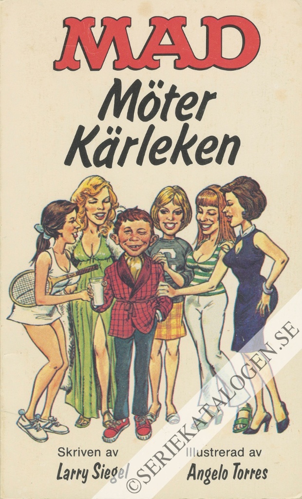 Framsida på MAD-pocket MAD möter kärleken (1981)