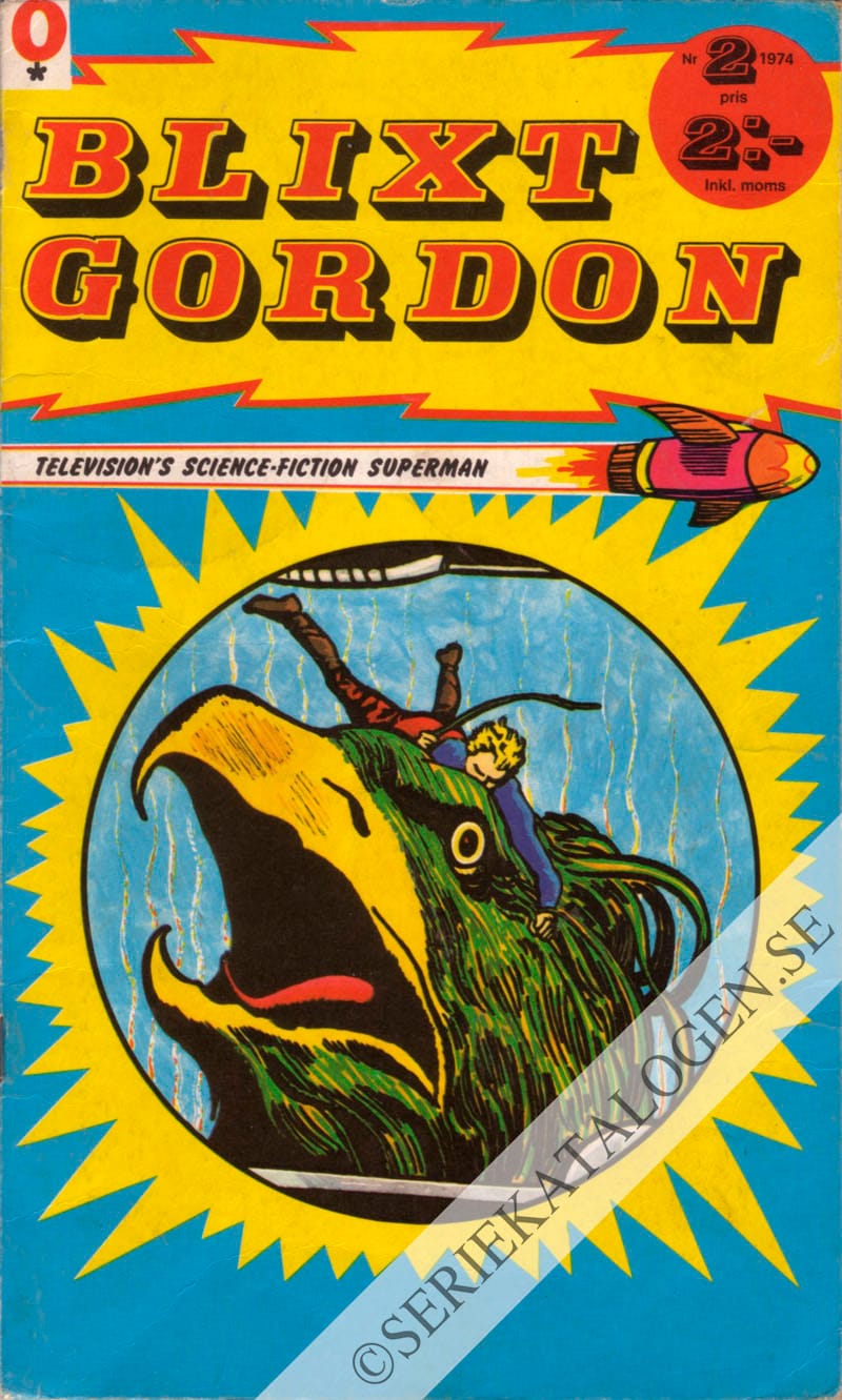 Framsida på Blixt Gordon #2 (1974)