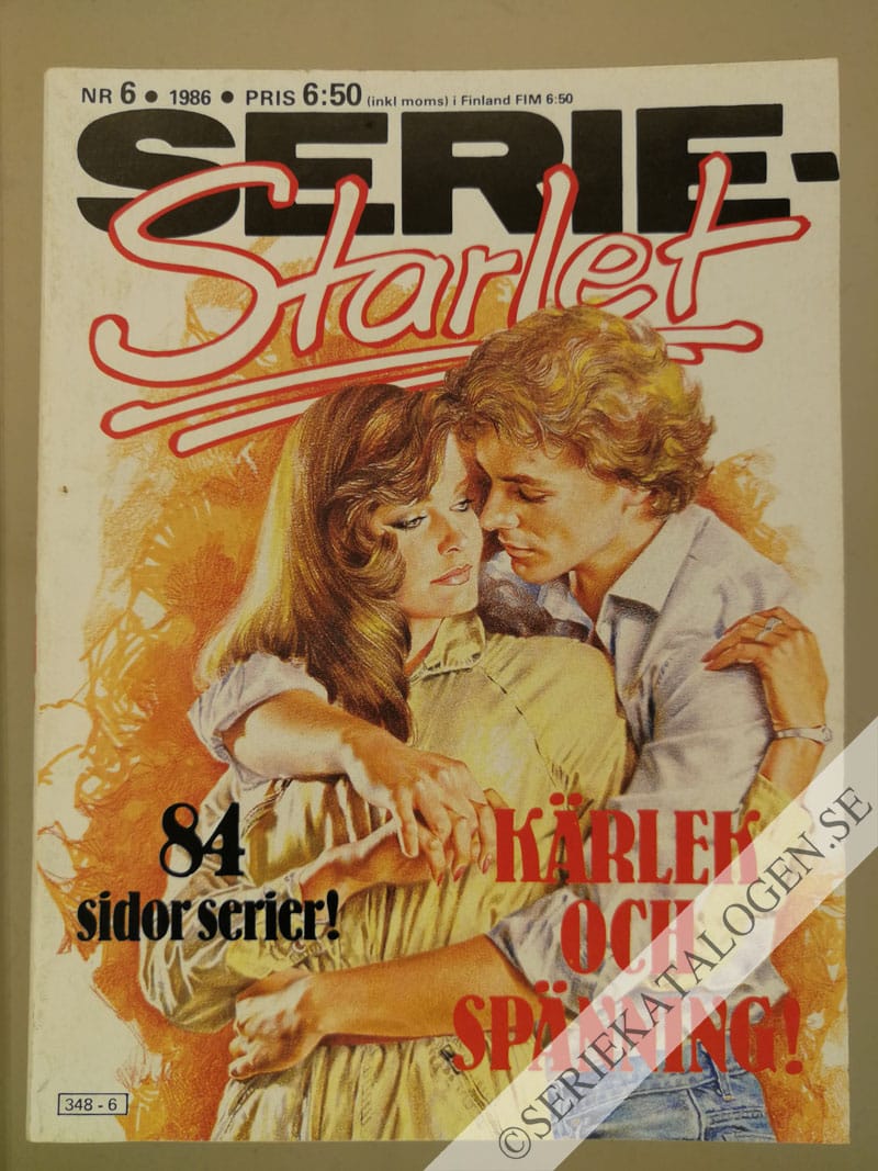 Framsida på Seriestarlet #6 (1986)