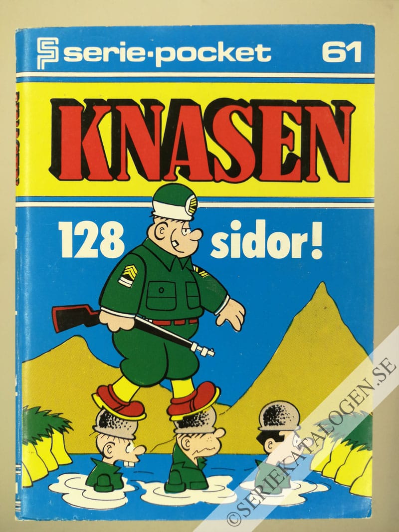 Framsida på Seriepocket #61 - Knasen (1977)