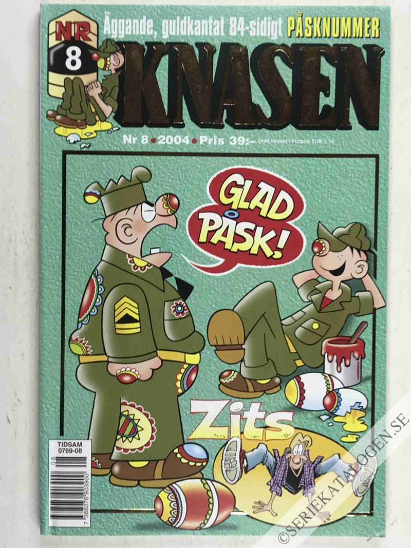 Framsida på Knasen #8 (2004)
