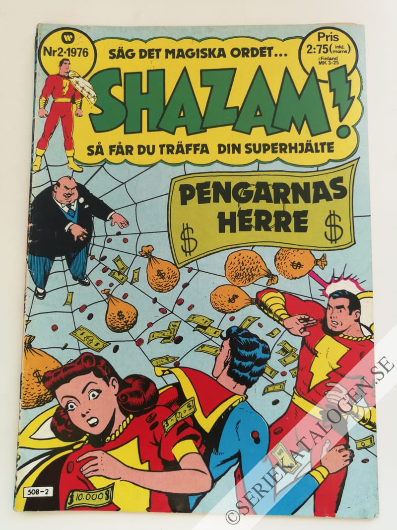 Framsida på SHAZAM! #2 (1976)