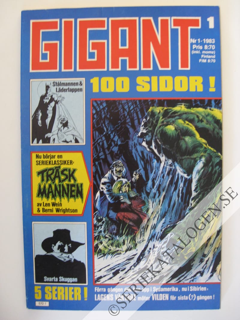 Framsida på Gigant #1 (1983)