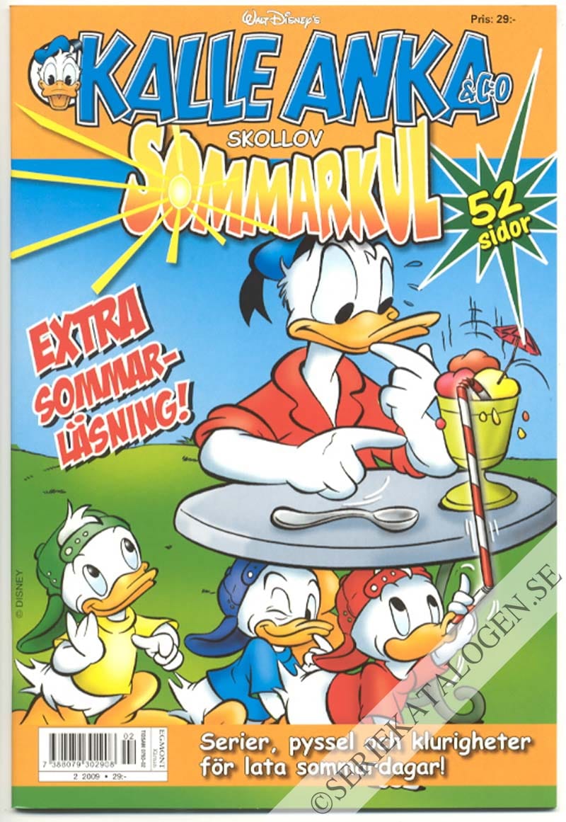 Framsida på Kalle Anka & C:o - Skollov Sommarkul (2009)