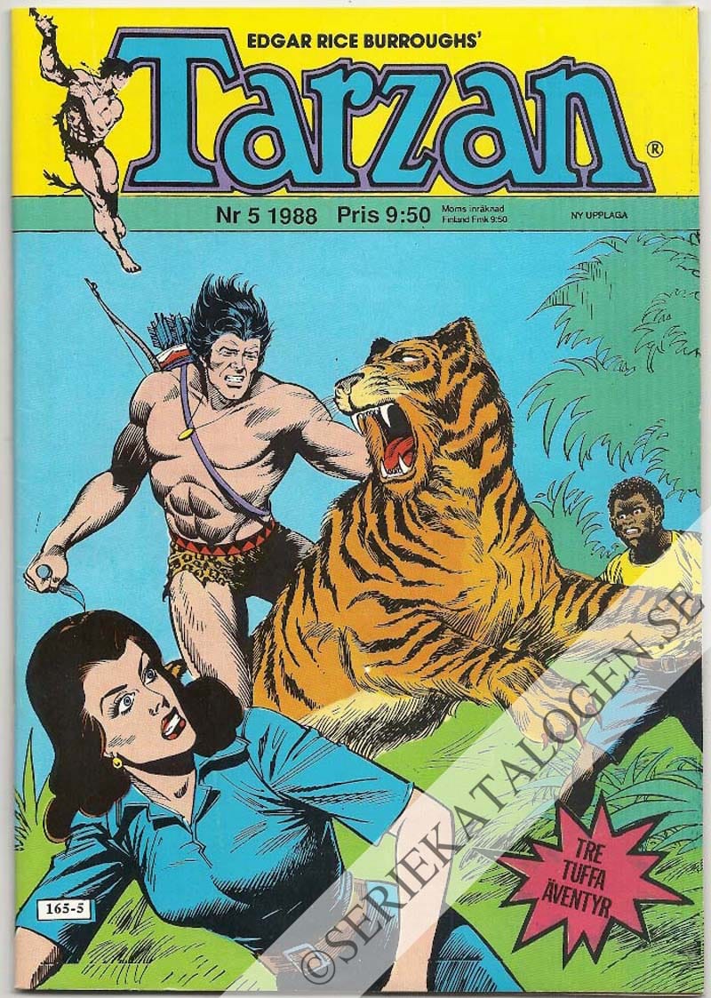 Framsida på Tarzan #5 (1988)