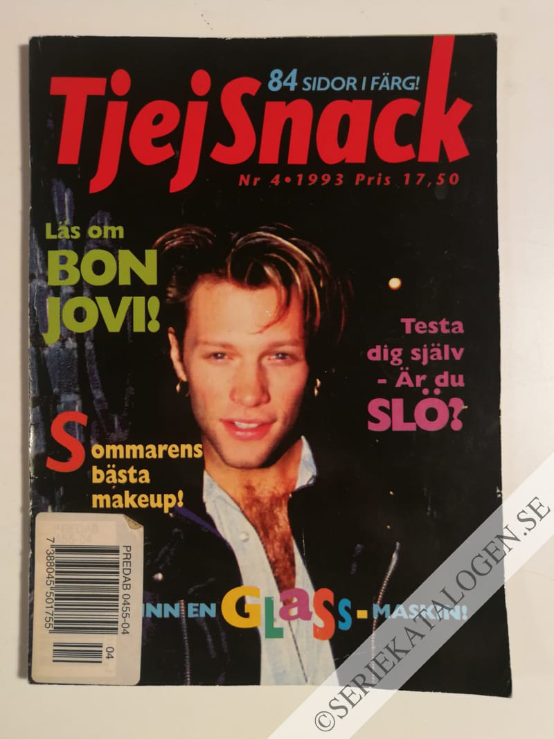Framsida på Tjejsnack #4 (1993)