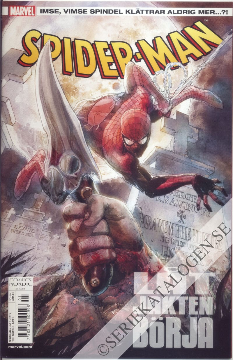 Framsida på Spider-Man #1 (2013)