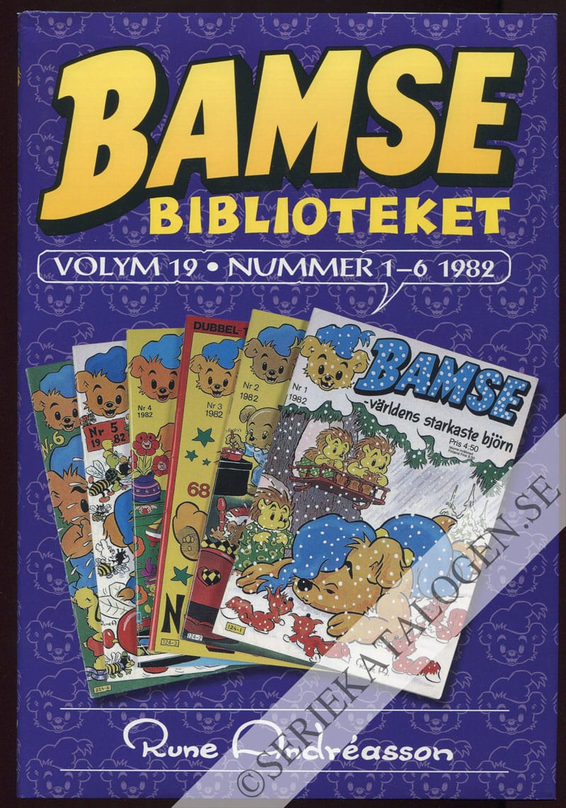 Framsida på Bamsebiblioteket #19 (2007)