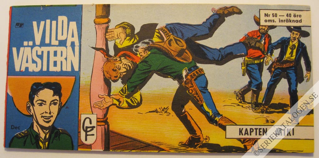 Framsida på Vilda Västern #50 (1964)