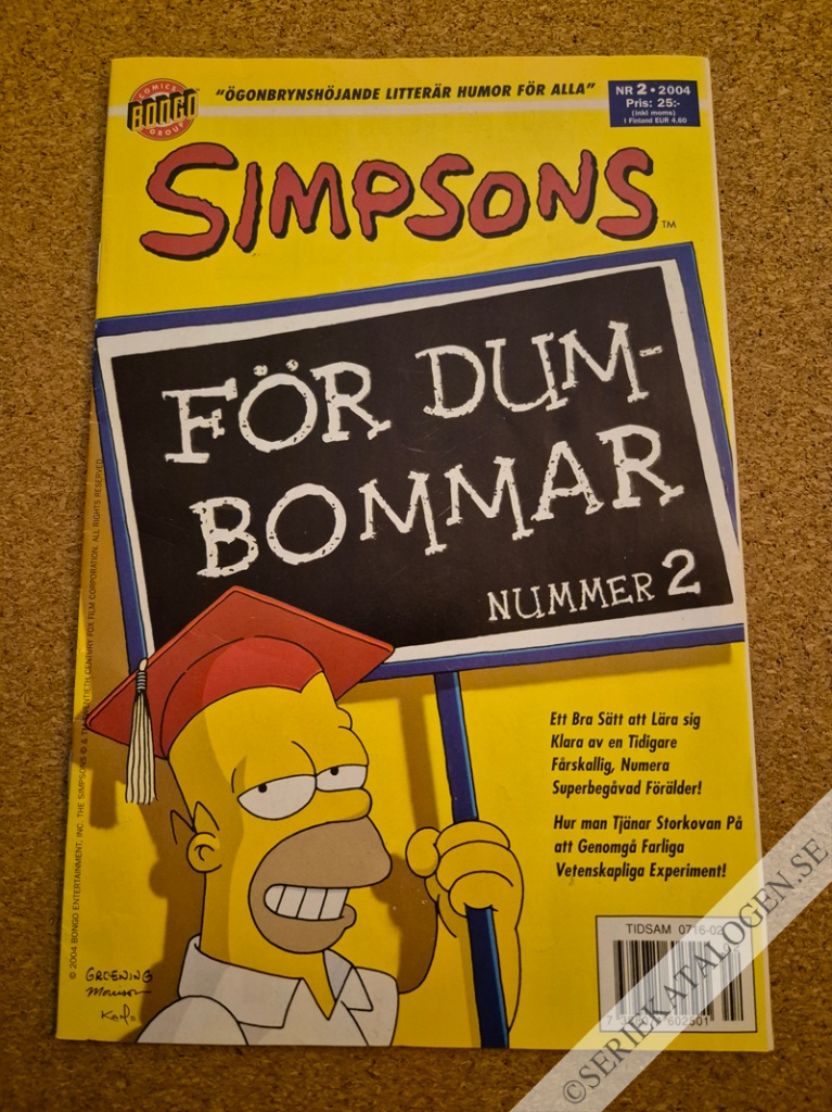 Framsida på Simpsons #2 (2004)