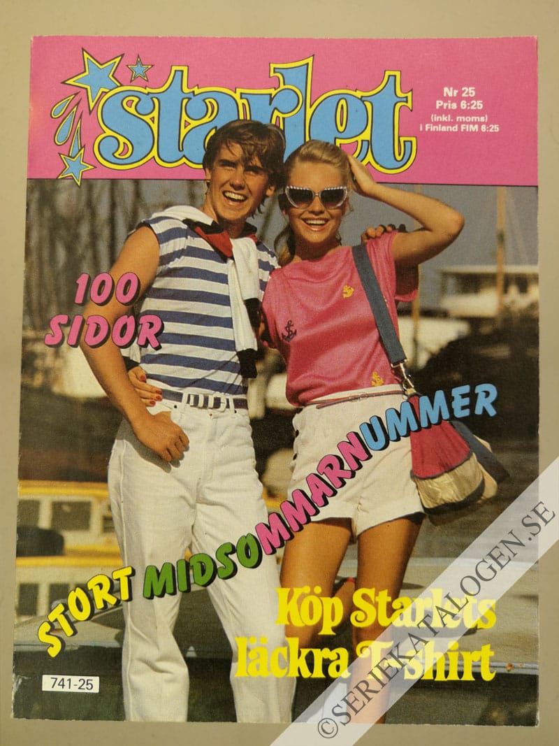 Framsida på Starlet #25 (1983)