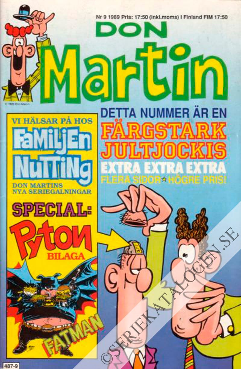 Framsida på Don Martin #9 (1989)