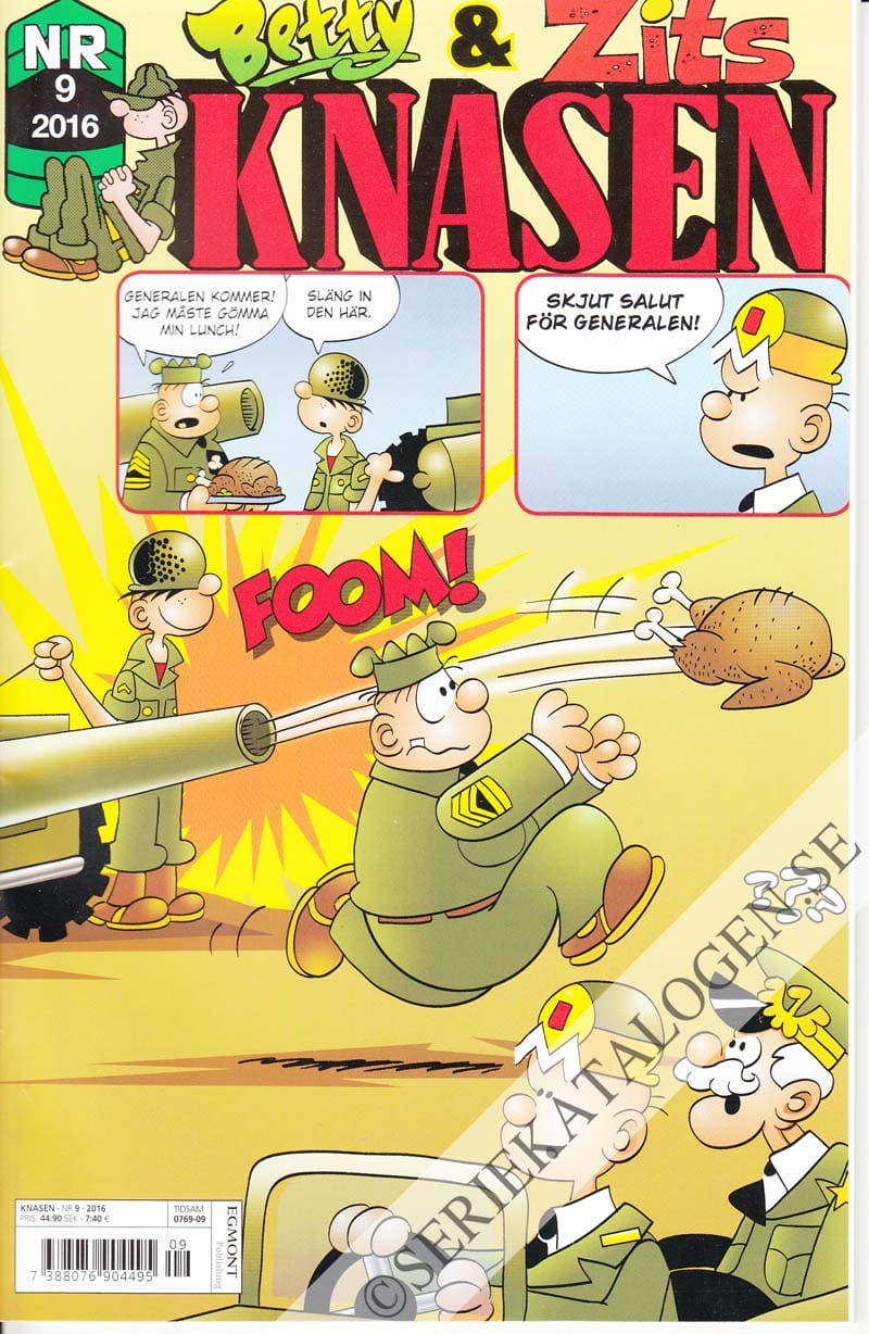 Framsida på Knasen #9 (2016)
