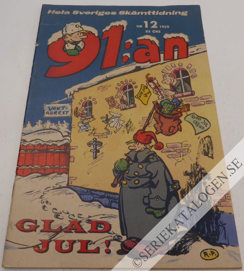 Framsida på 91:an #12 (1959)
