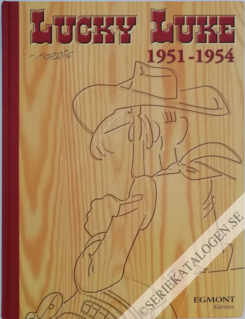 Framsida utan skyddsomslag på 1951-1954 (2005)