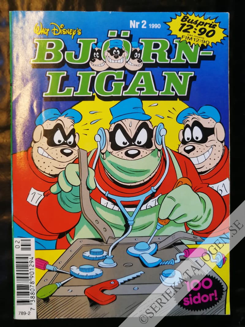 Framsida på Björnligan #2 (1990)