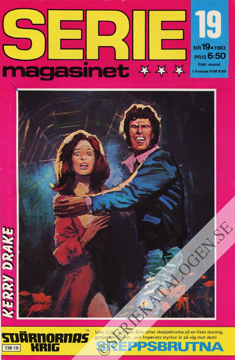 Framsida på Seriemagasinet #19 (1983)