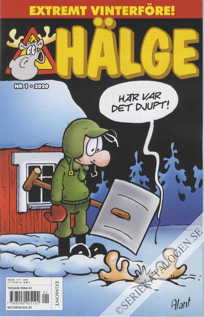 Framsida på Hälge #1 (2020)