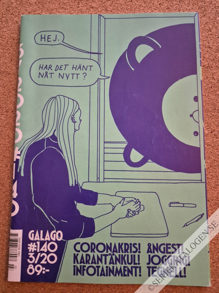 Framsida på Galago #3 (2020)