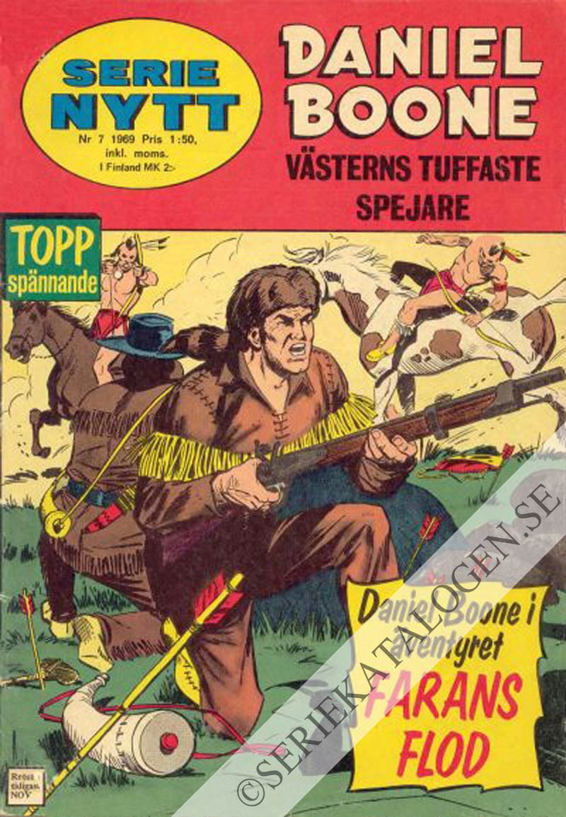 Framsida på Serie-Nytt #7 (1969)