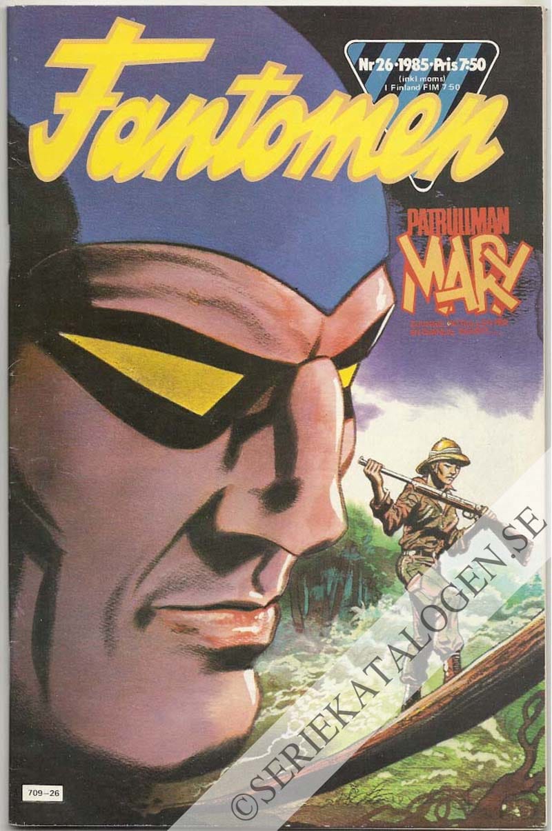 Framsida på Fantomen #26 (1985)