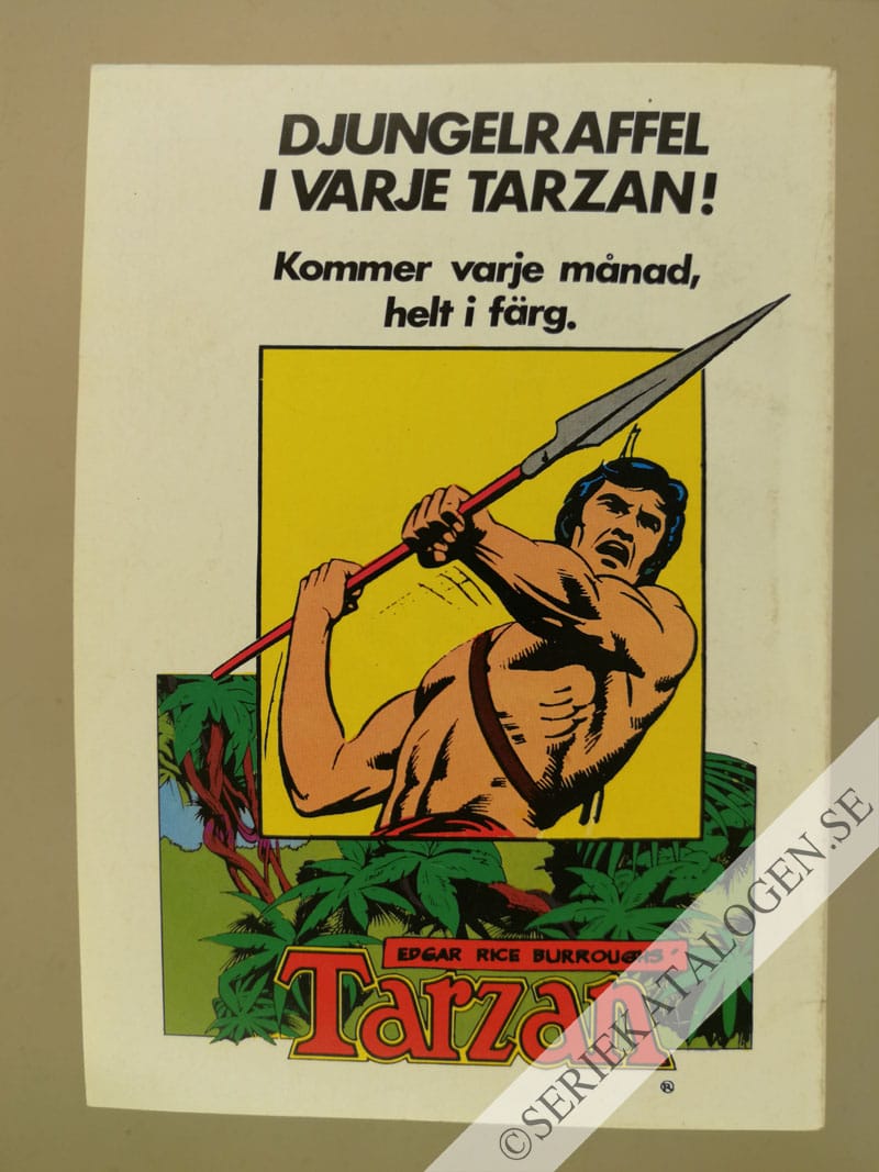 Baksida på Mascoten (1988)