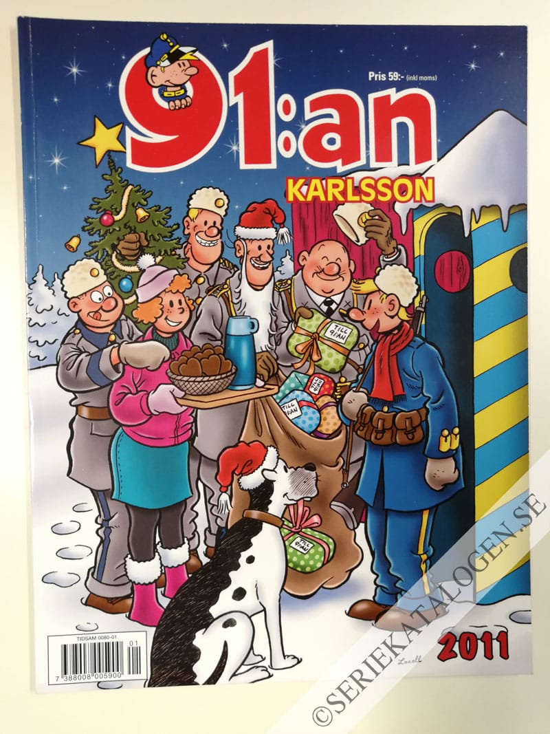 Framsida på 91:an Karlsson # (2011)