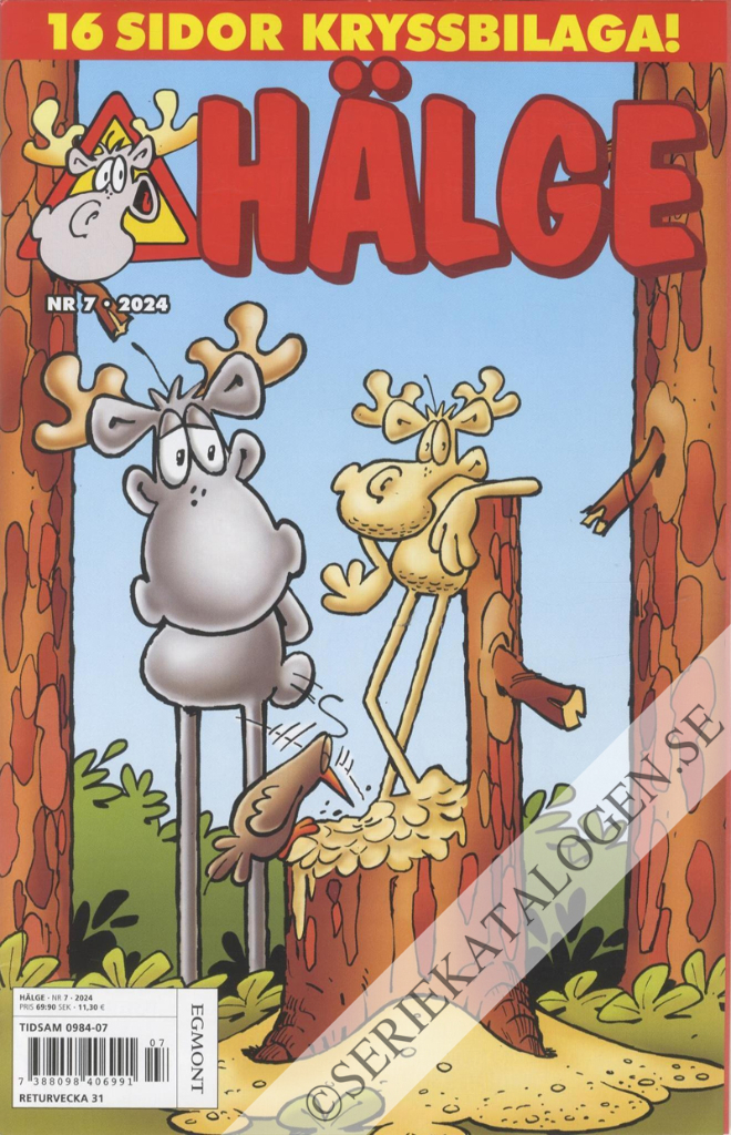 Framsida på Hälge #7 (2024)