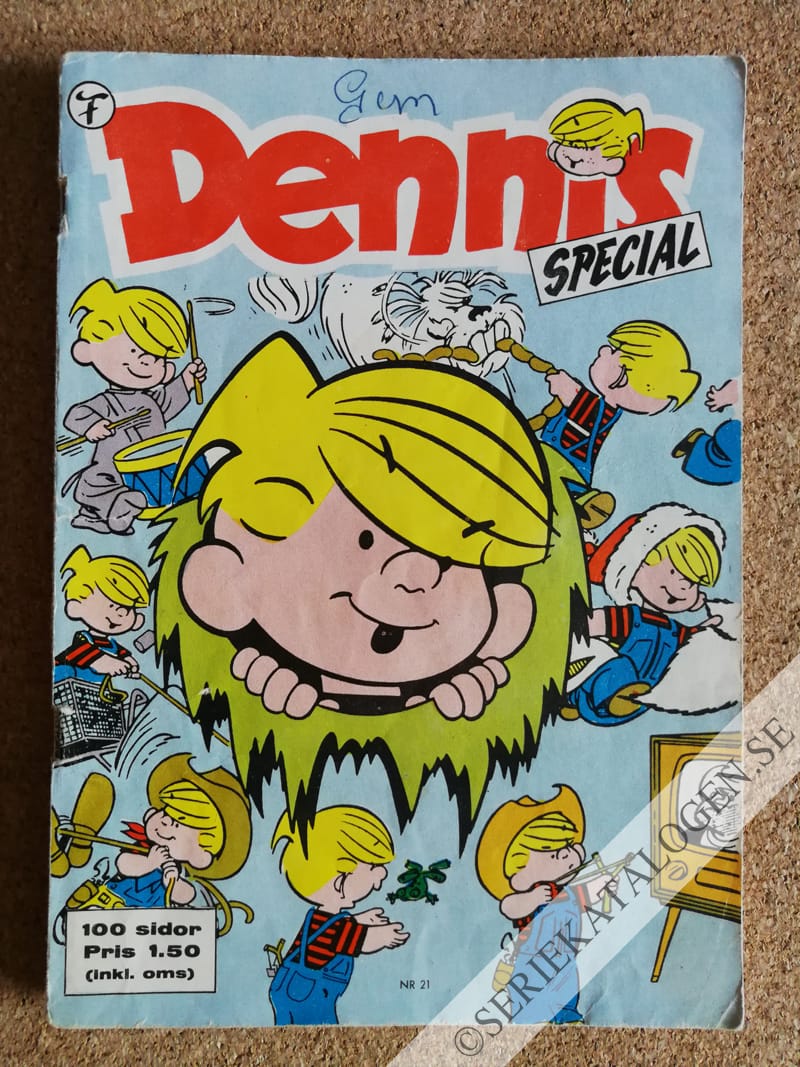 Framsida på Dennis Dennis Special (1961)