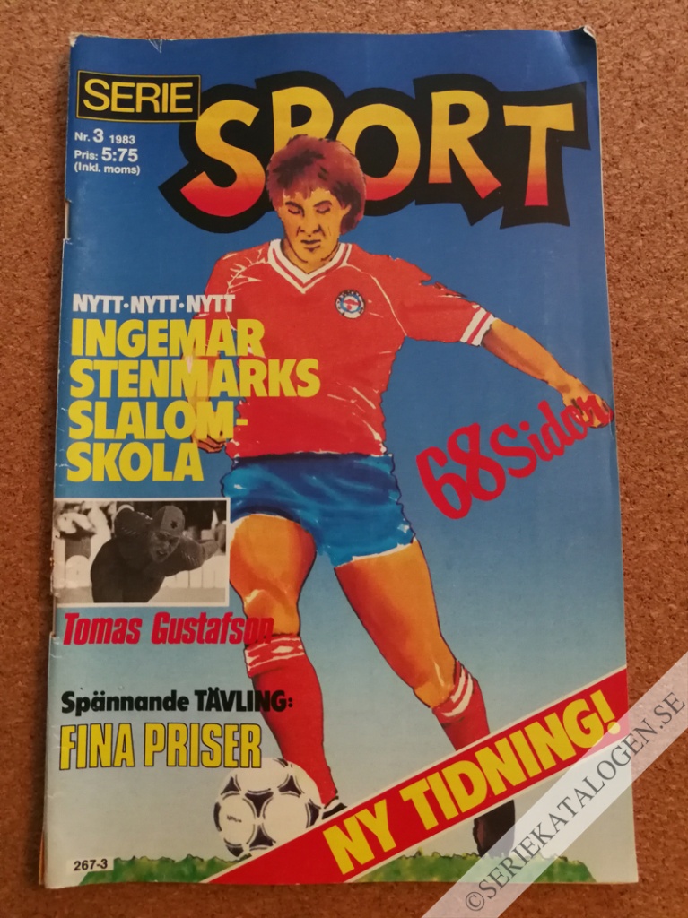 Framsida på Seriesport #3 (1983)