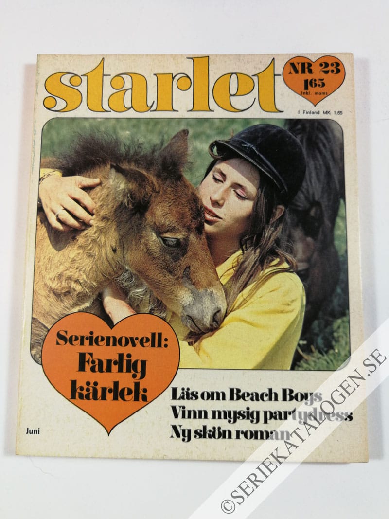 Framsida på Starlet #23 (1971)