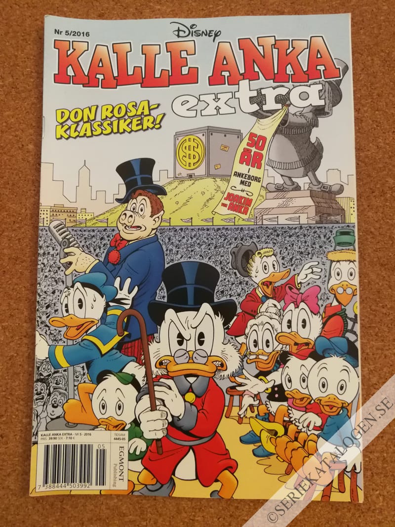 Framsida på Kalle Anka Extra #5 (2016)