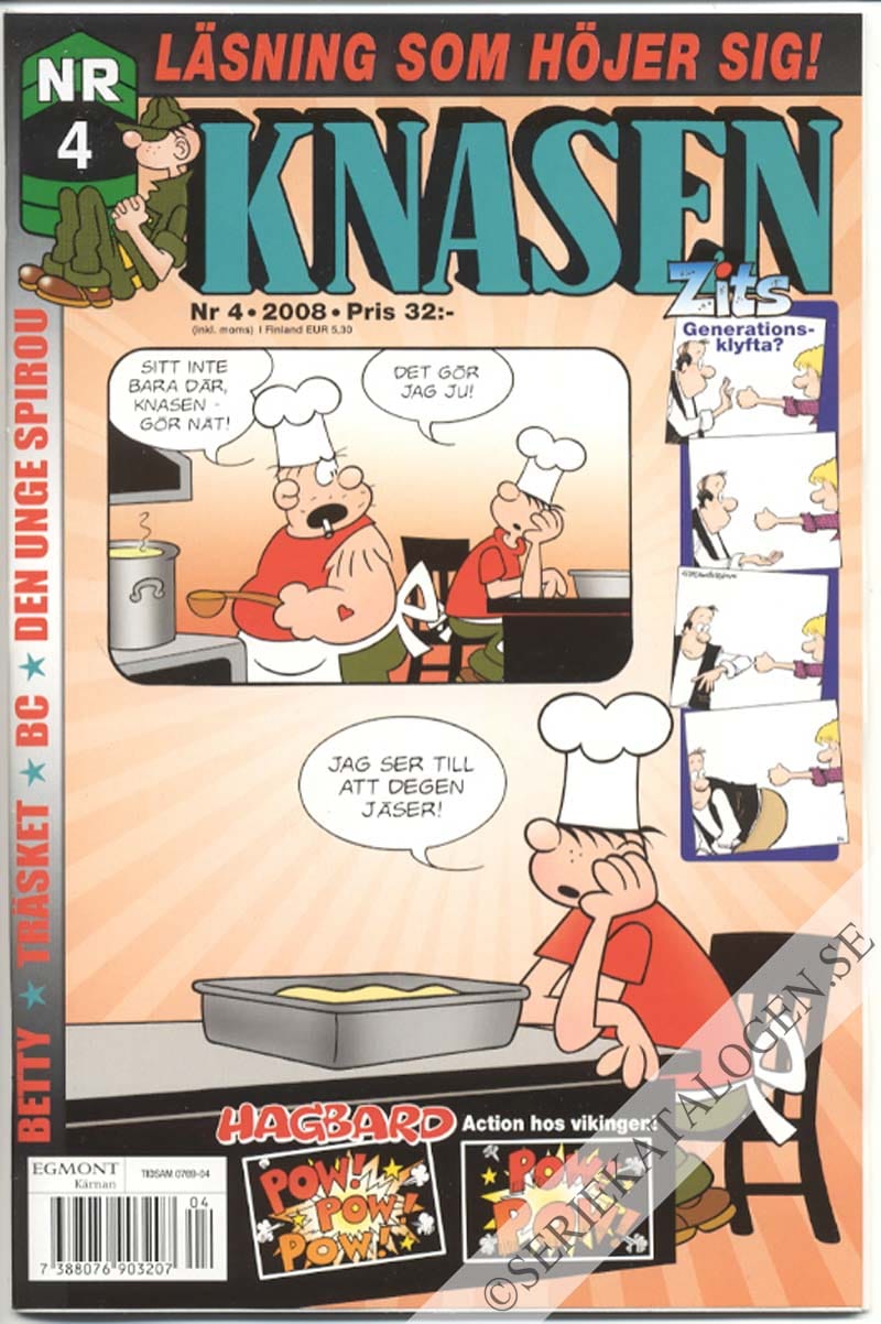 Framsida på Knasen #4 (2008)
