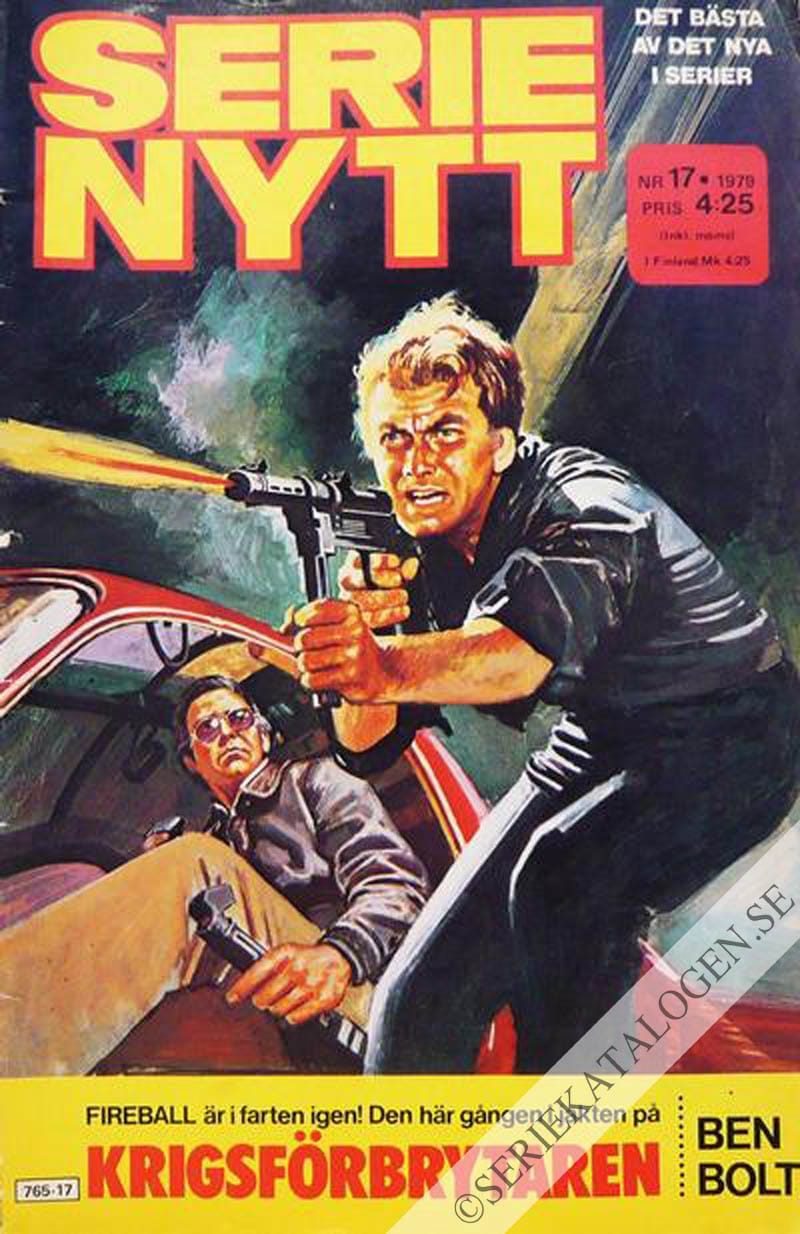 Framsida på Serie-Nytt #17 (1979)