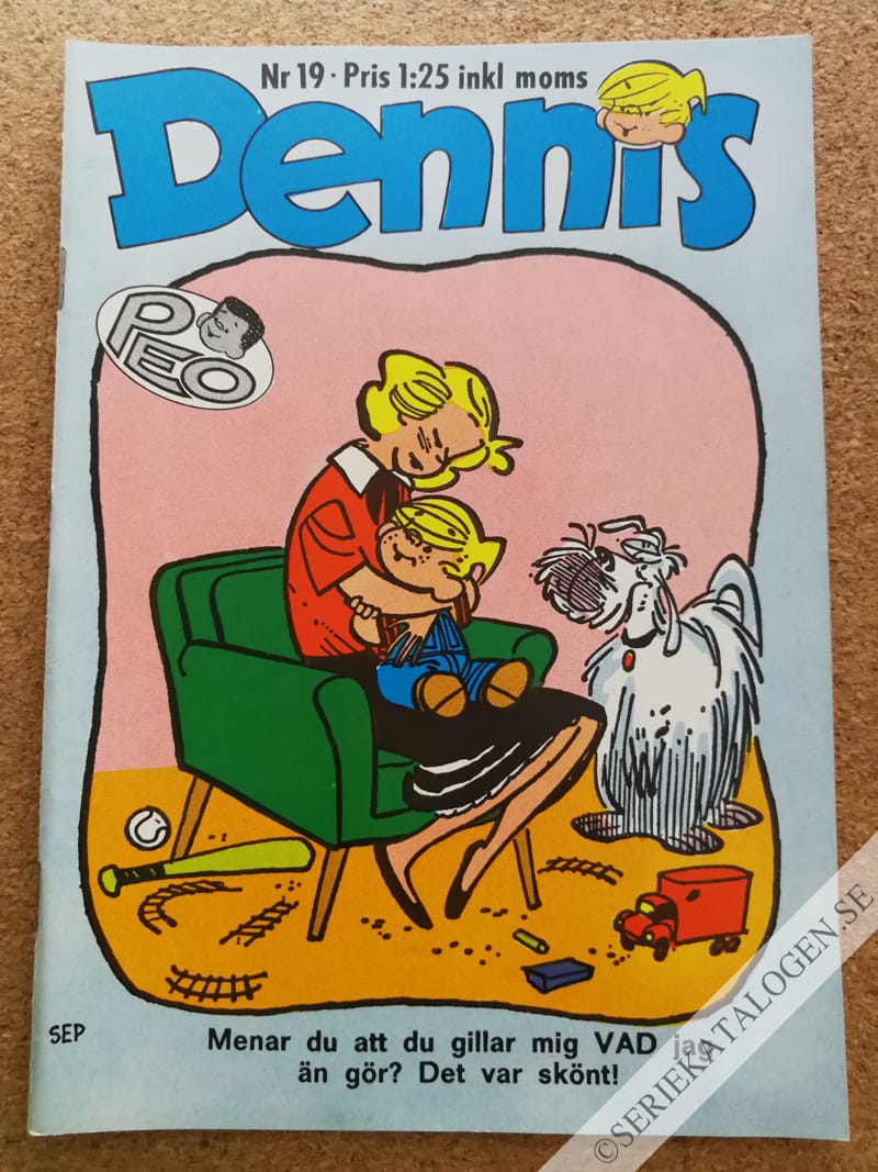 Framsida på Dennis #19 (1969)