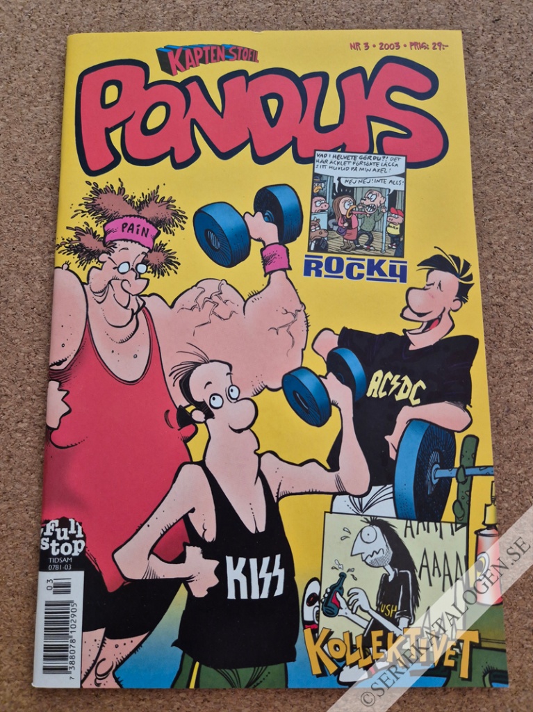 Framsida på Pondus #3 (2003)