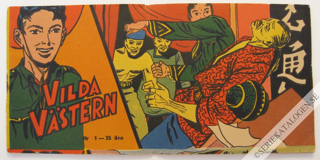 Framsida på Vilda Västern #1 (1956)