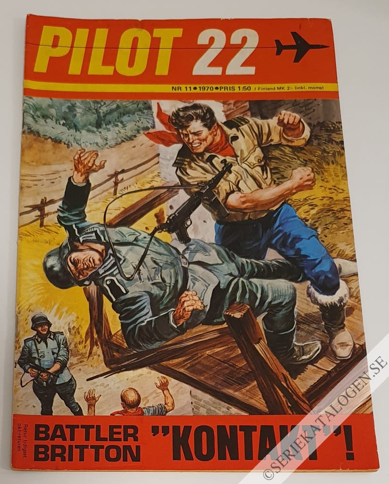 Framsida på Pilot-22 #11 (1970)