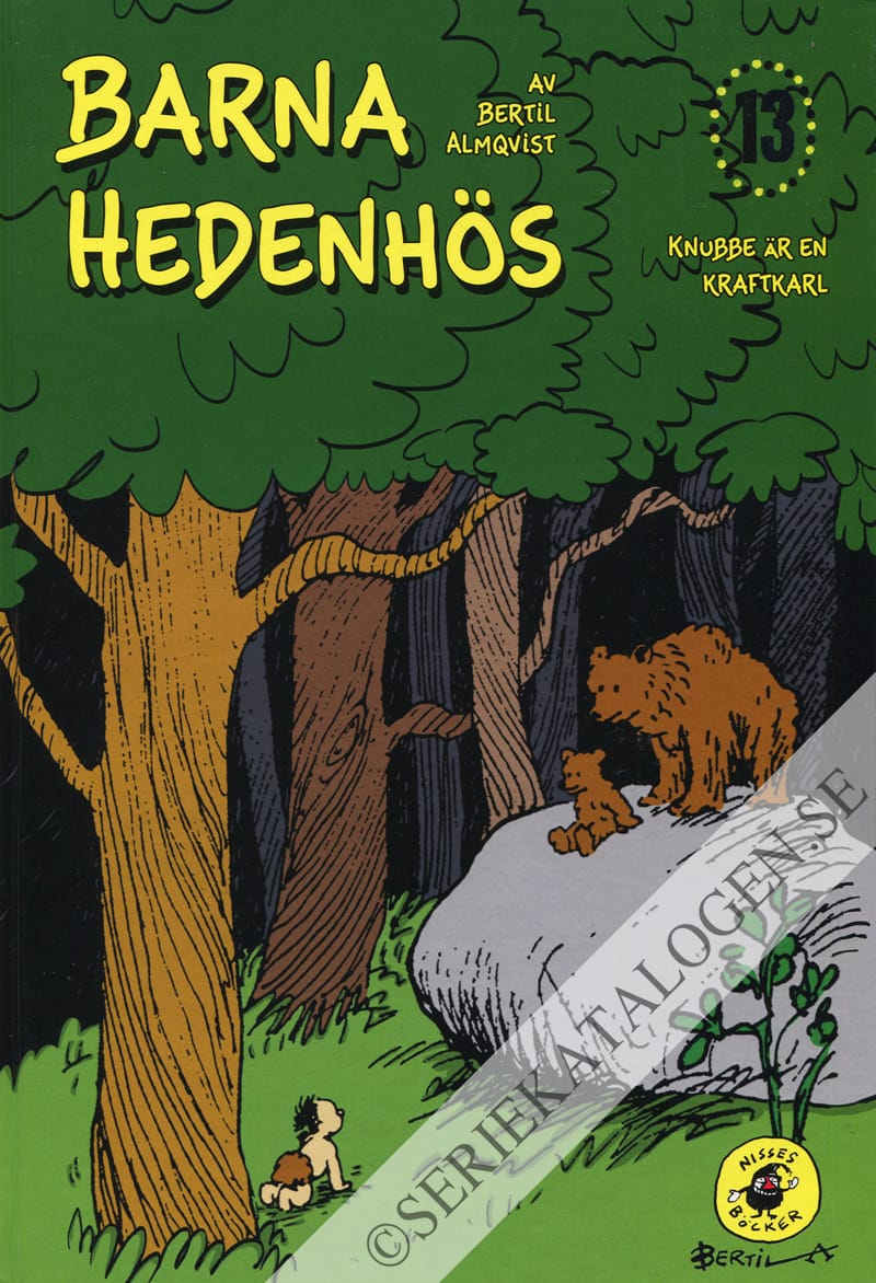 Framsida på Barna Hedenhös Knubbe är en kraftkarl (2012)