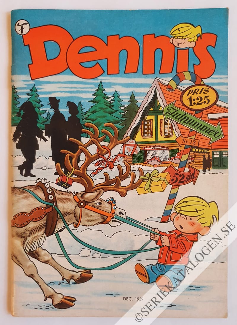 Framsida på Dennis #12 (1959)