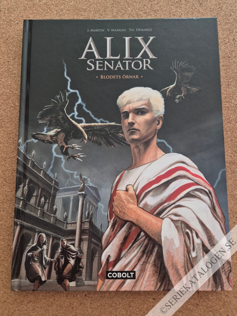 Framsida på Alix Senator Blodets örnar (2021)