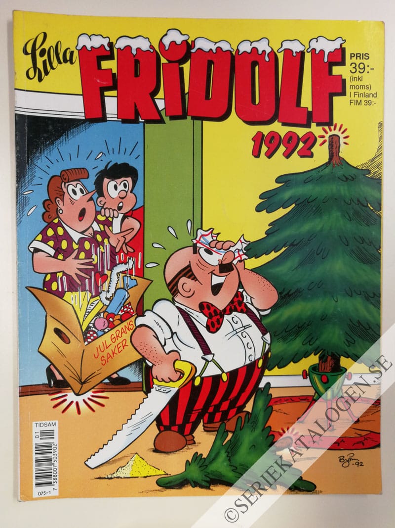 Framsida på Lilla Fridolf # (1992)