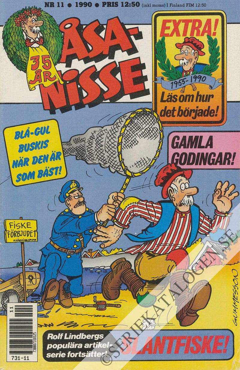 Framsida på Åsa-Nisse #11 (1990)