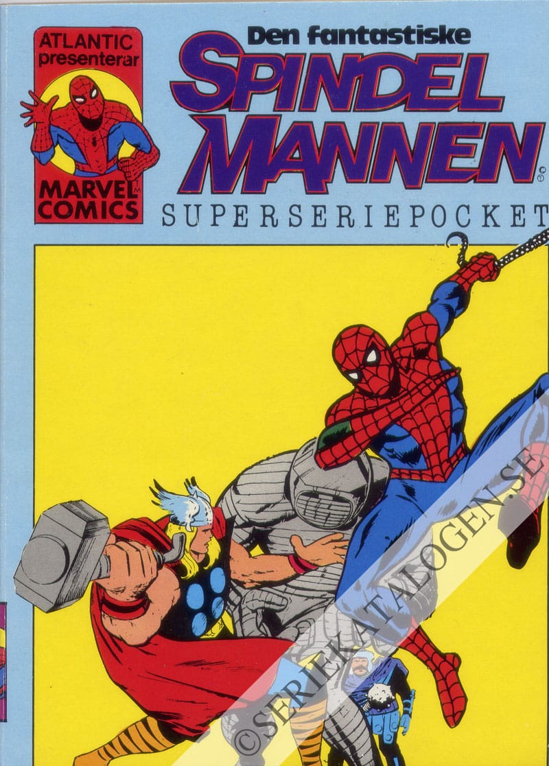 Framsida på Spindelmannen Superseriepocket #7 (1981)